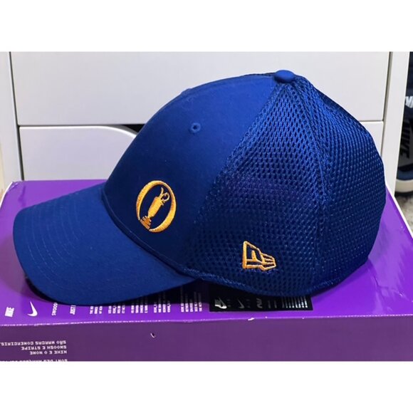 The Open New Era 39Thirty Fitted Golf Cap Hat Size Med / Large Worn British Open - Picture 2 of 6